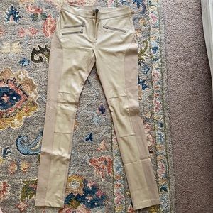 BCBG MAX faux Leather pants